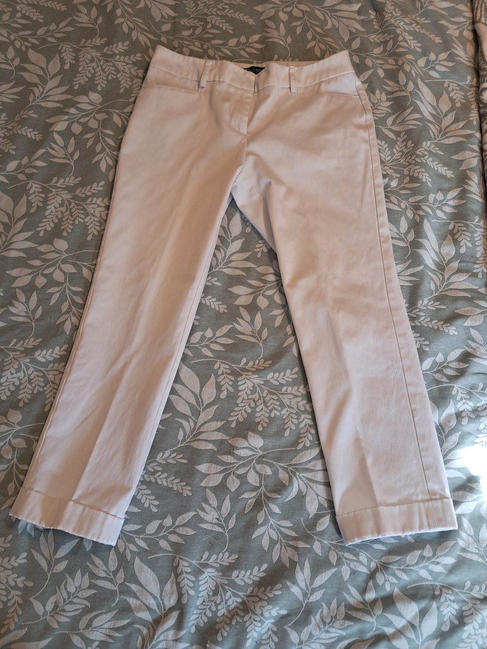 7th Avenue White Womens Pants Size 0